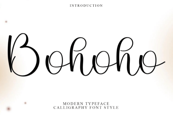 Bohoho: The Festive Font for Creative Makers