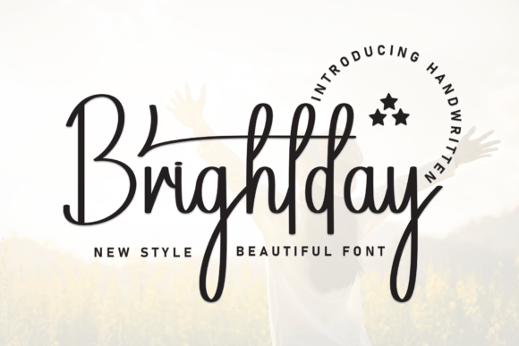 Brightday: A Joyful Handwritten Font for Engaging Campaigns