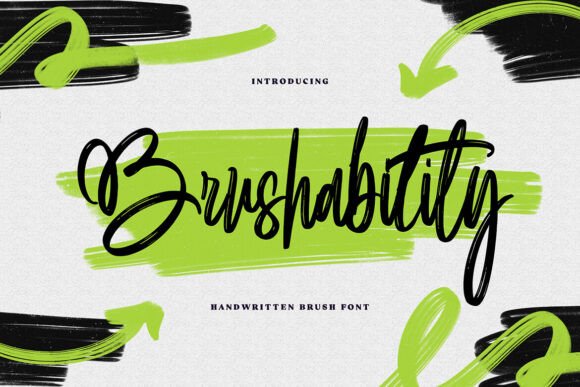 Brushability: The Handwritten Brush Font for Dynamic Campaigns