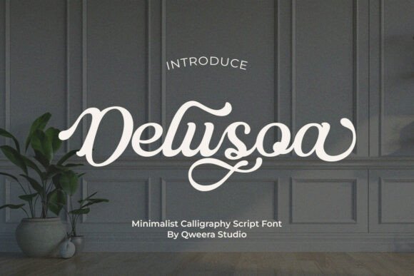 Delusoa: Elevate Your Brand with a Stylish Script Font