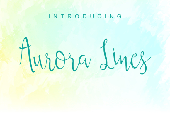 Elevate Your Craft with Aurora Lines Font