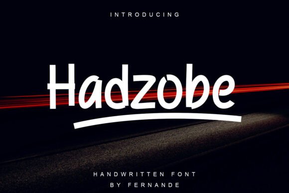 Enhance Your Brand with Hadzobe: A Versatile Handwritten Font