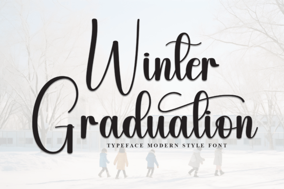 Enhance Your Brand with Winter Graduation Font