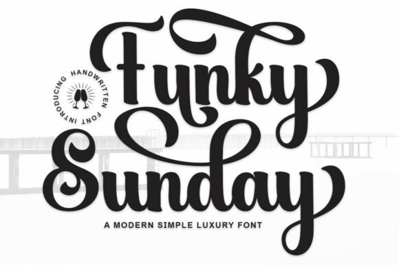 Funky Sunday: A Sweet and Cursive Handwritten Font