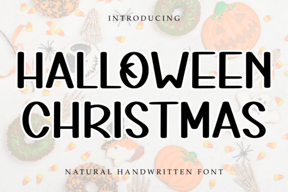 Halloween Christmas: A Versatile Font for Creative Makers