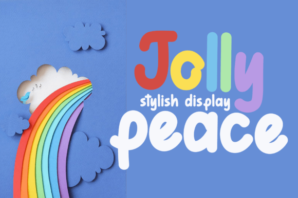 Jolly Peace: A Script Font for Elegant Campaigns