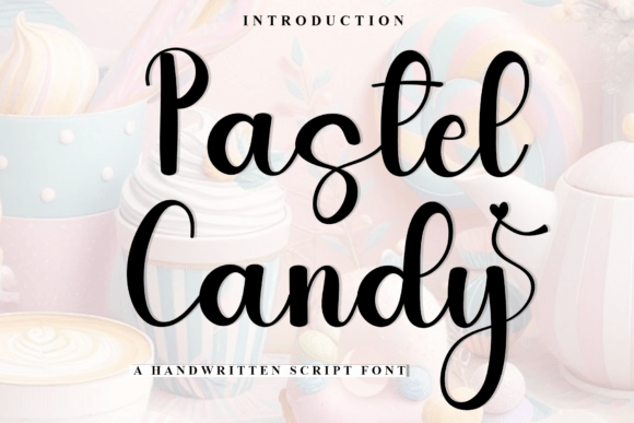 Pastel Candy: A Festive and Whimsical Typeface for Marketers