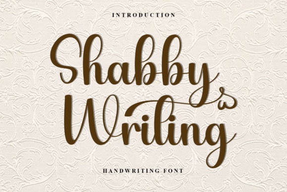Shabby Writing: A Font for Warm and Inviting Editorial Design