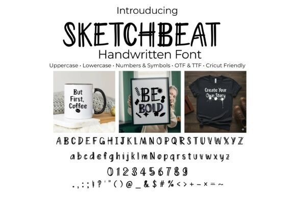 Sketchbeat: A Bold Handwritten Font for Modern Web Design