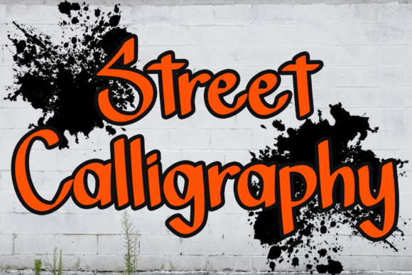 Street Calligraphy: A Festive and Merry Typeface for Designers