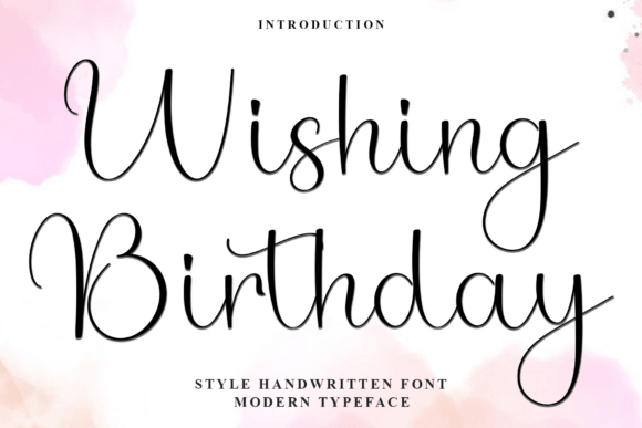 Wishing Birthday: A Festive Typeface for Creative Web Design